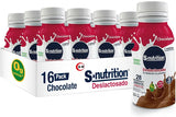 S-NUTRITION - SUPLEMENTO ALIMENTICIO LIQUIDO 16 PACK - 237ml SABOR CHOCOLATE