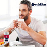 S-NUTRITION - SUPLEMENTO ALIMENTICIO LIQUIDO 16 PACK - 237ml SABOR CHOCOLATE