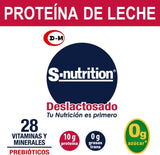 S-NUTRITION - SUPLEMENTO ALIMENTICIO LIQUIDO 16 PACK - 237ml SABOR CHOCOLATE