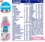 S-NUTRITION INFANTIL - SUPLEMENTO ALIMENTICIO LIQUIDO 16 PACK - 237ml SABOR FRESA